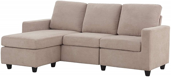 HONBAY Convertible Sectional Sofa Couch