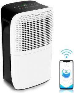 Vacplus Dehumidifier with WiFi Remote for Large Rooms & Basement