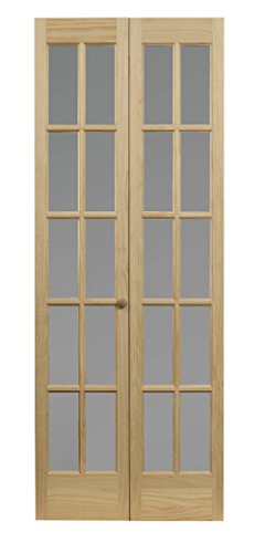 LTL Home Products Pinecroft Traditional French Bifold Wood Door